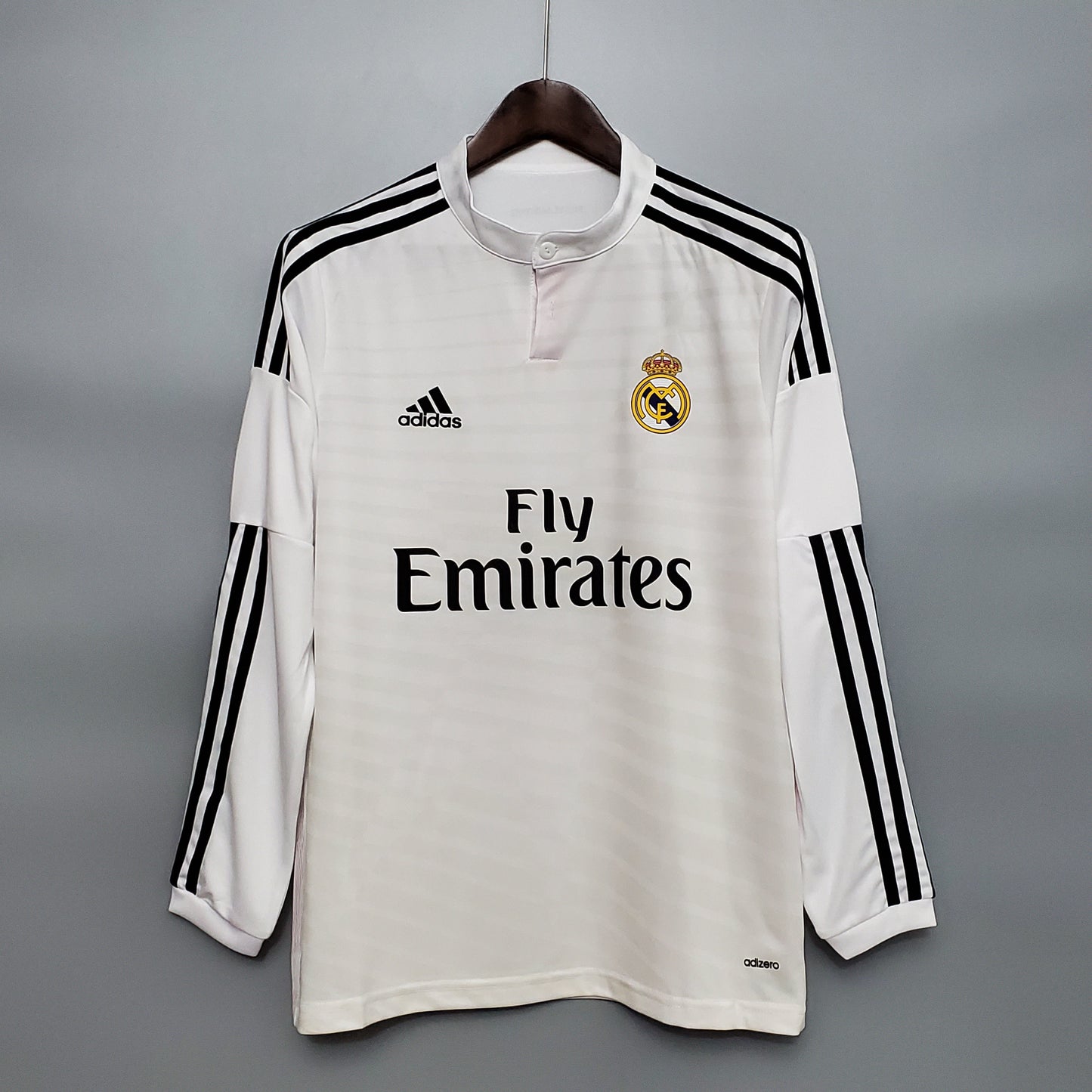 14/15 Real Madrid Home Long Sleeve Retro Jersey