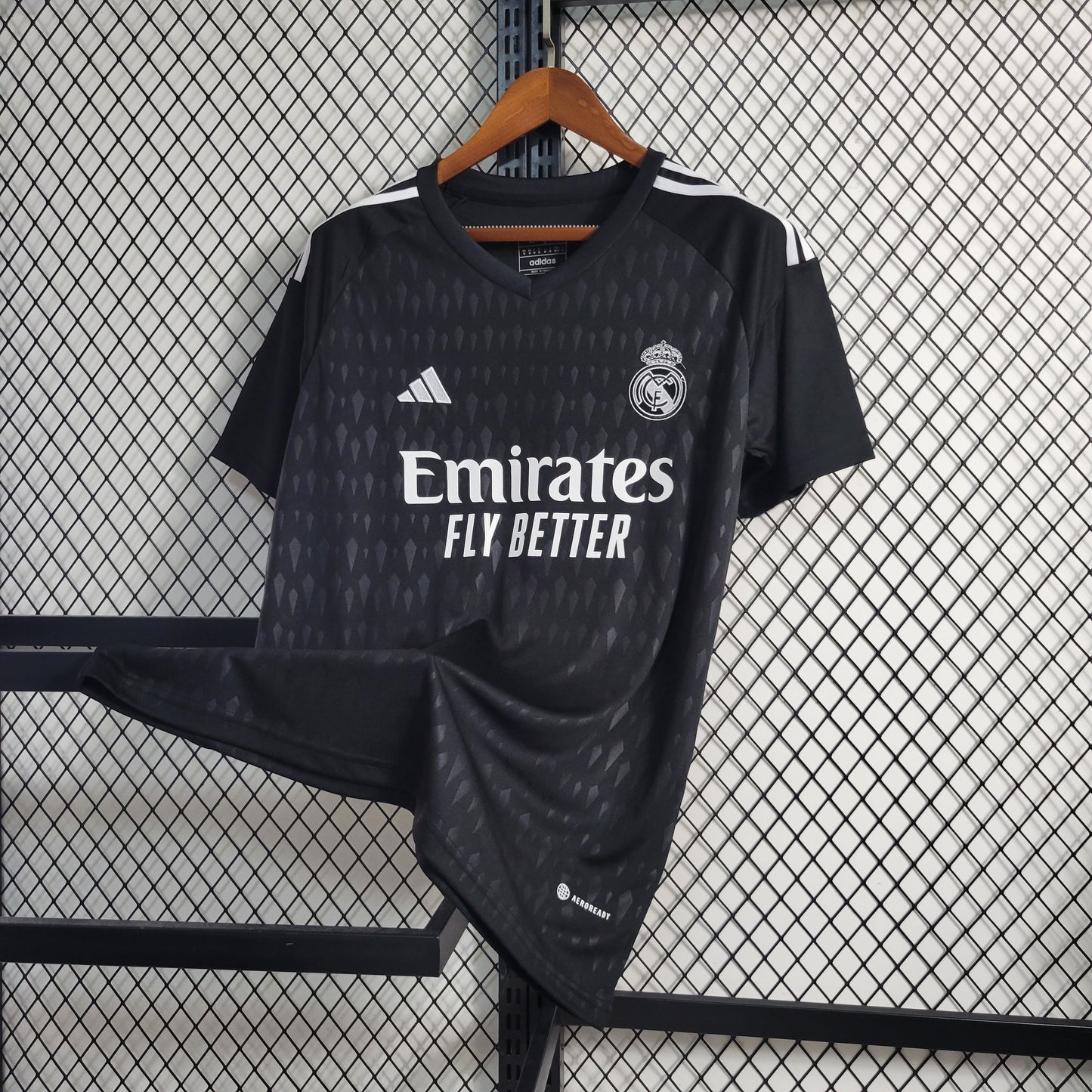 23-24 Real Madrid Black Goalkeeper Jersey