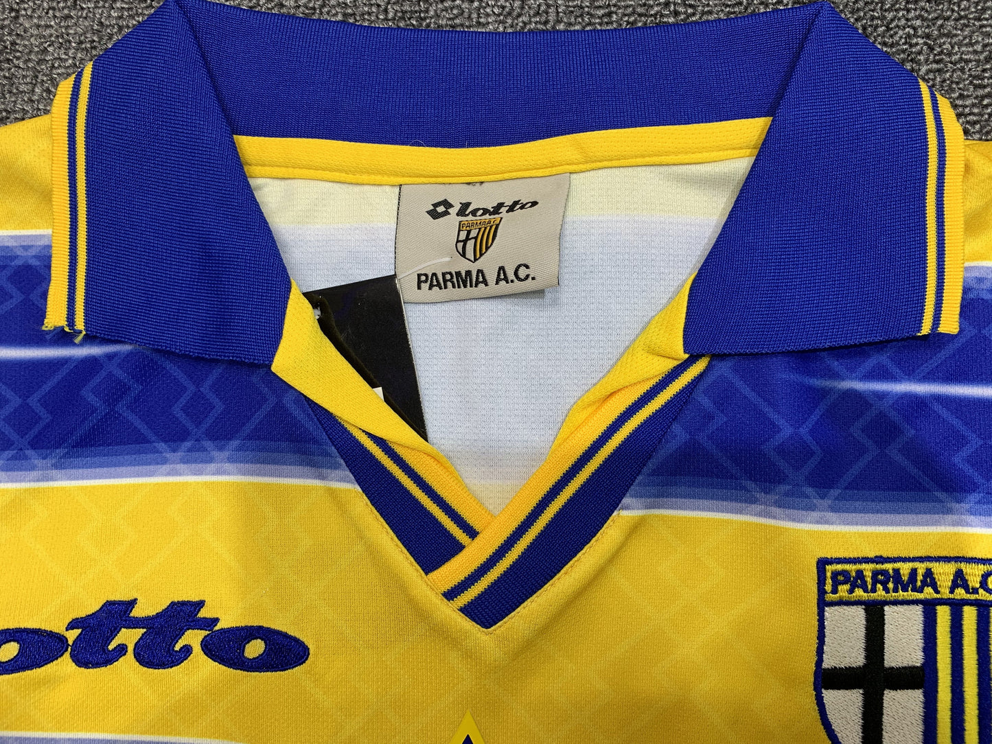 1998-99 Parma Home Retro Jersey