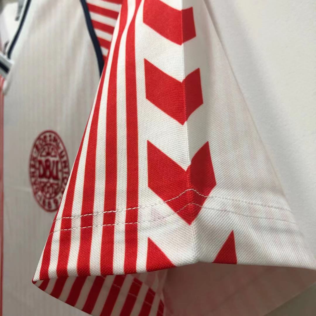 86 Denmark Away Retro Jersey