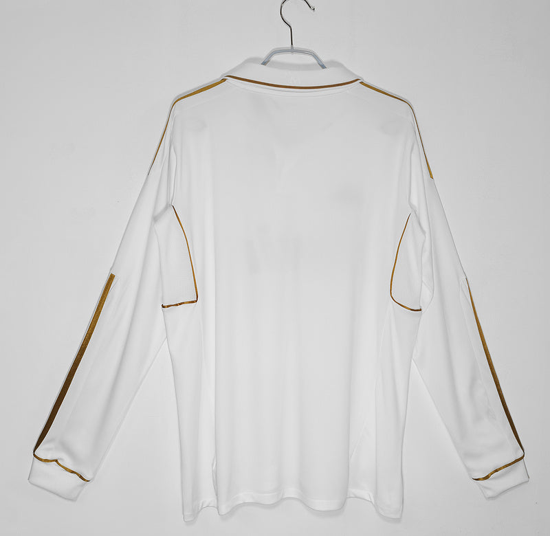 11/12 Real Madrid Home Long Sleeve Retro Jersey