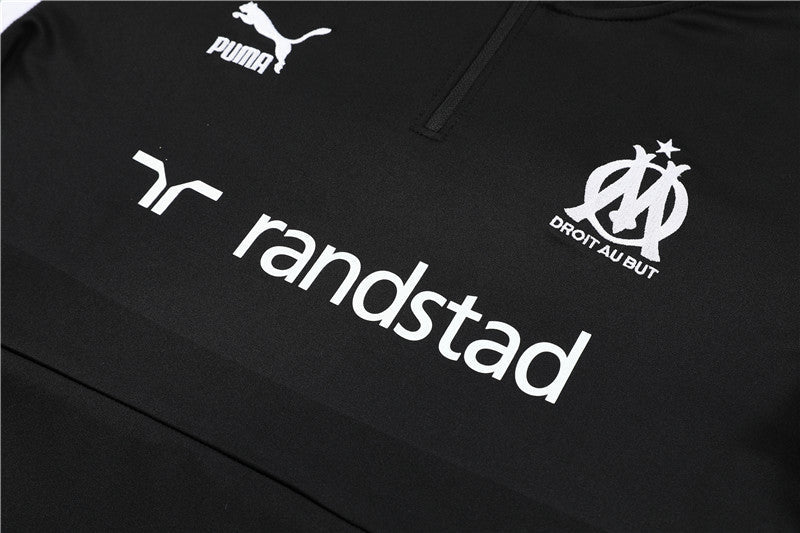 Marseille Black Color Version Tracksuit