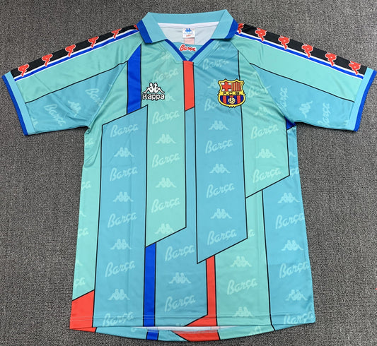 1996-97 Barcelona Away Retro Jersey