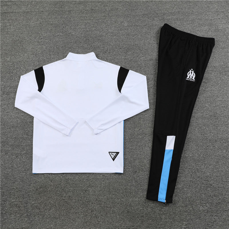 Marseille White Color Tracksuit