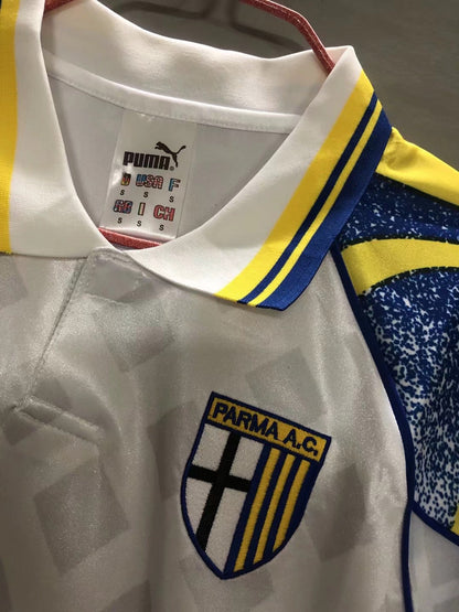 1995-97 Parma White Retro Jersey