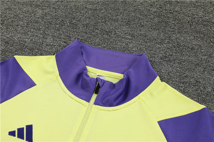 Real Madrid Light Yellow Tracksuit