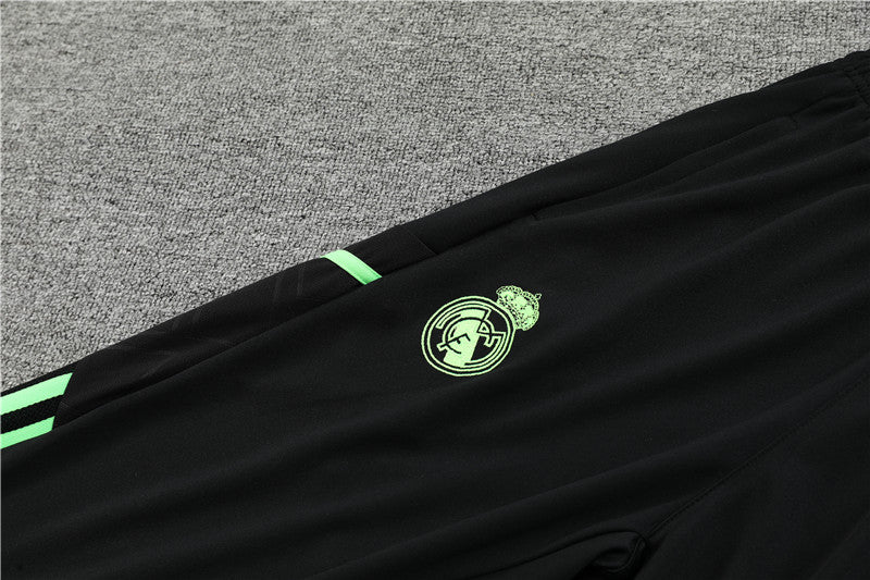 Champions League Version Of Real Madrid Camouflage High Collar Style Tracksuit