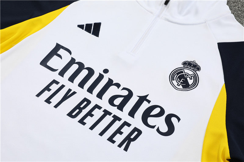 Real Madrid White Tracksuit