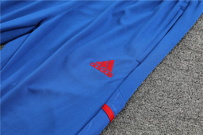 Lyon Light Gray High Collar Style Tracksuit
