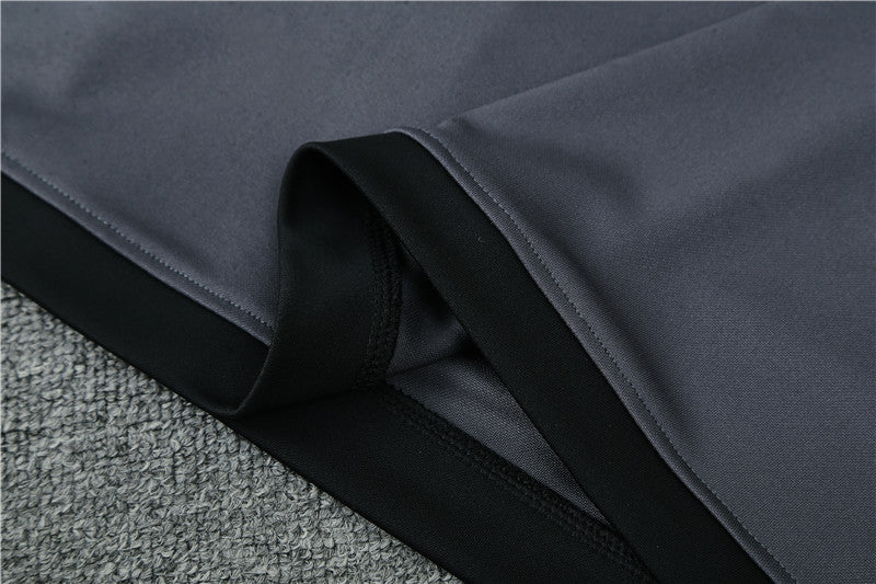 Real Madrid Dark Gray Tracksuit