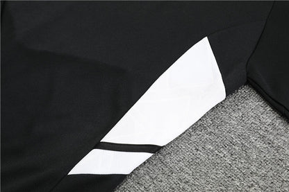 Juventus Black  high Collar Style Tracksuit
