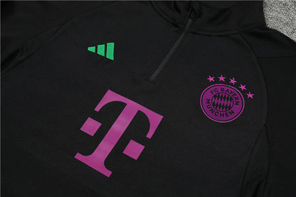 Bayern Black Tracksuit