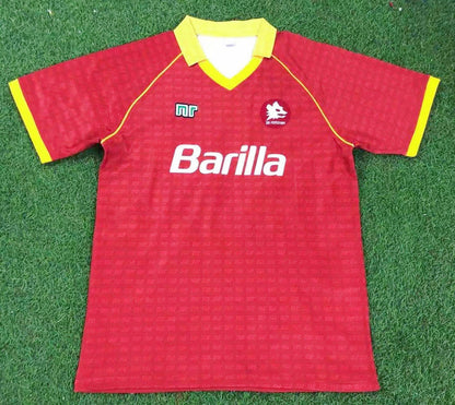88/89 Roma Home Retro Jersey