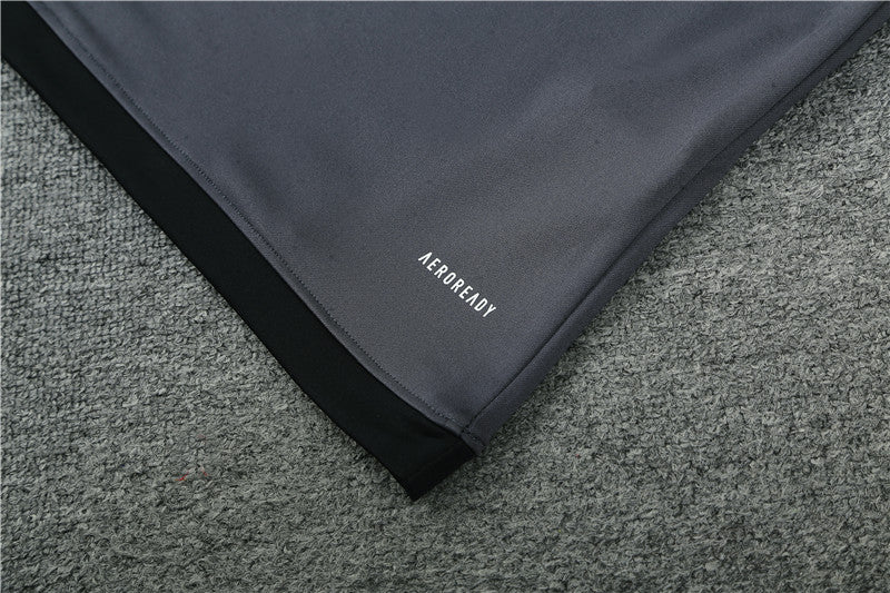 Real Madrid Dark Gray Tracksuit