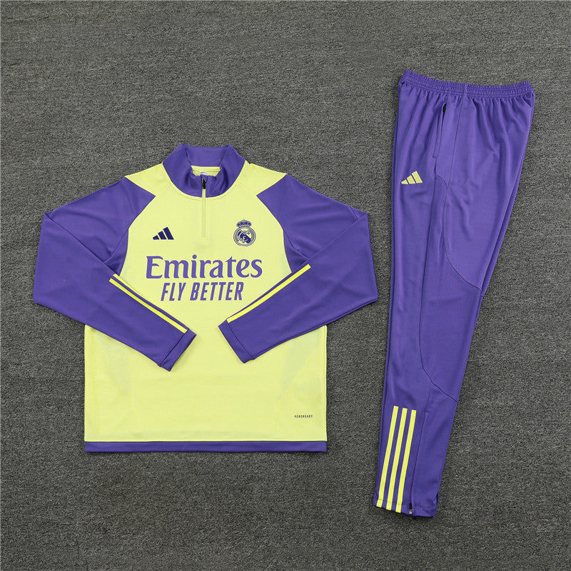 Real Madrid Light Yellow Tracksuit