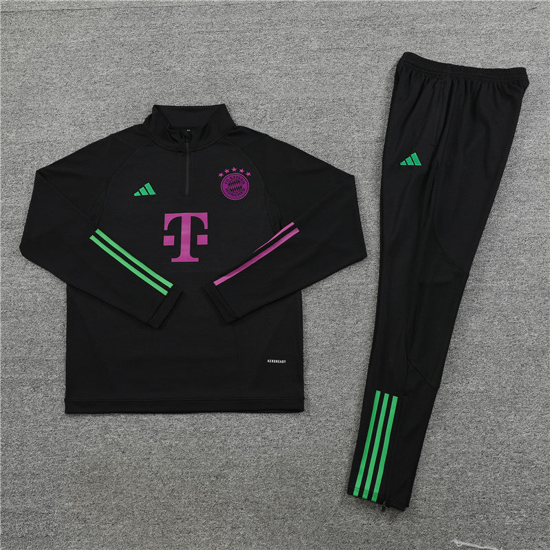 Bayern Black Tracksuit