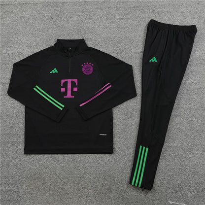 Bayern Black Tracksuit