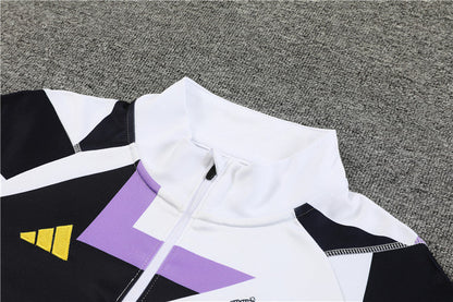 Real Madrid White Camouflage Style Tracksuit