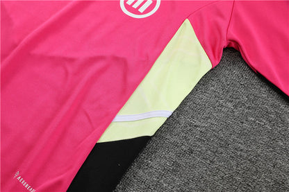 Juventus Rose Red High Collar Style Tracksuit