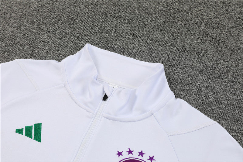 Bayern White Tracksuit