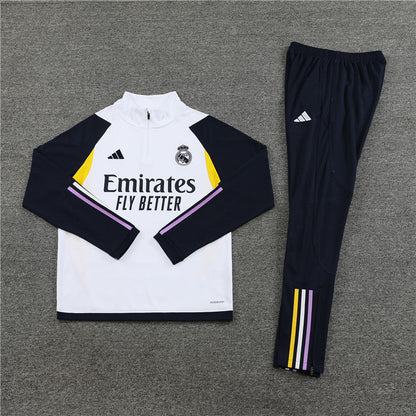 Real Madrid White Tracksuit