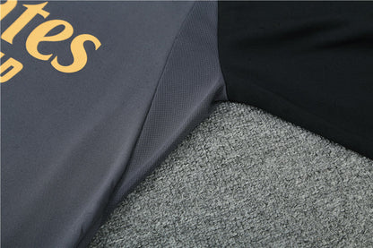 Real Madrid Dark Gray Tracksuit