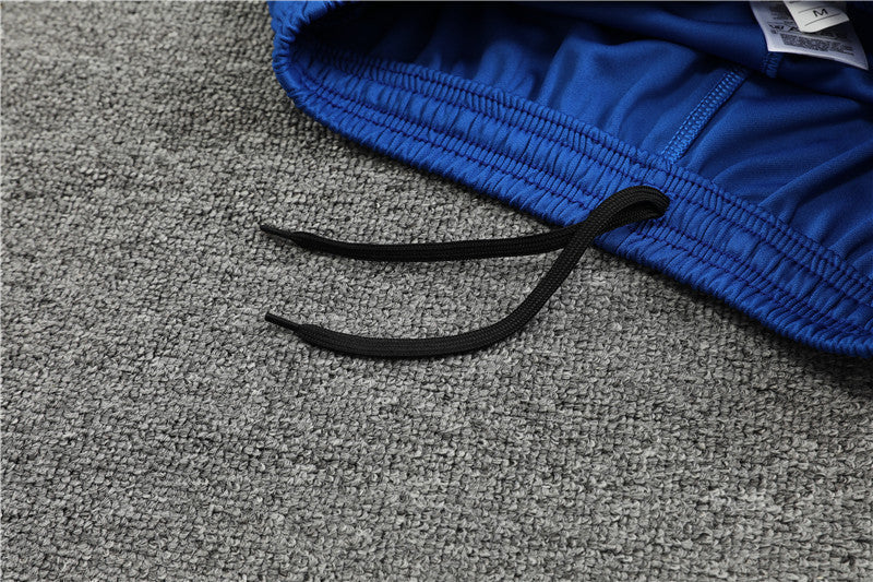 Lyon Blue Color High Collar Style Tracksuit