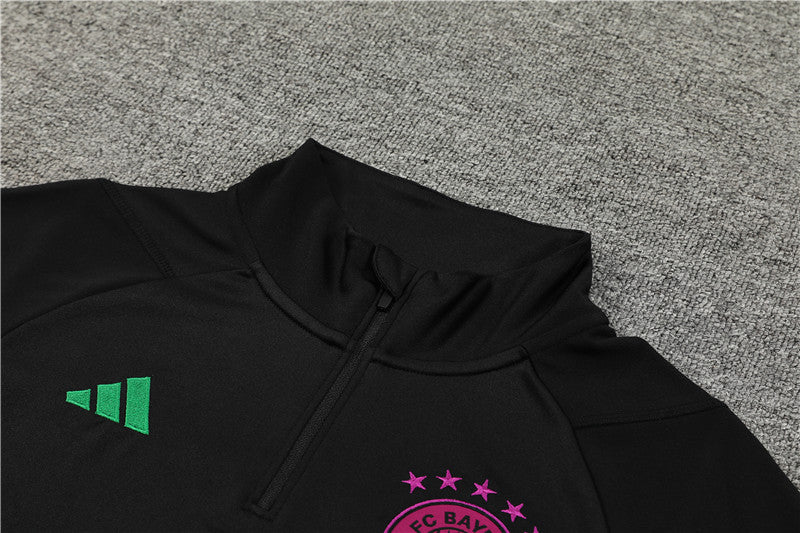 Bayern Black Tracksuit