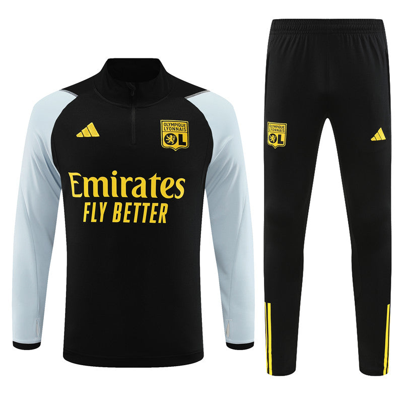 Lyon Black Tracksuit Tracksuit