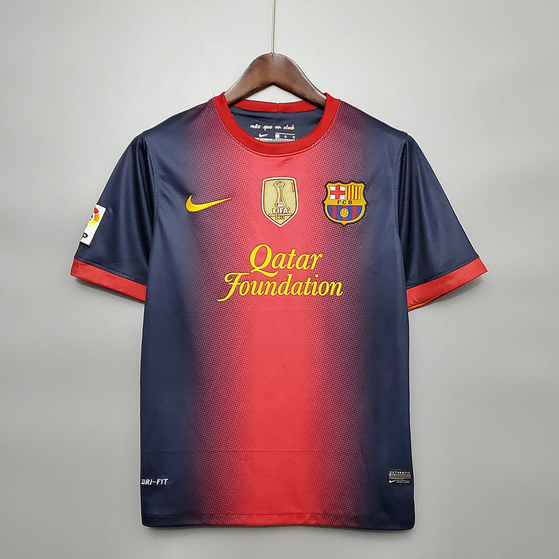 12/13 Barcelona Home Retro Jersey