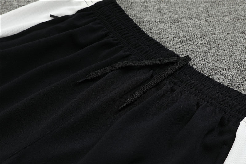 Paris Black Color Matching Tracksuit