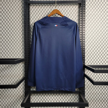 23-24 PSG Home Long Sleeve Jersey