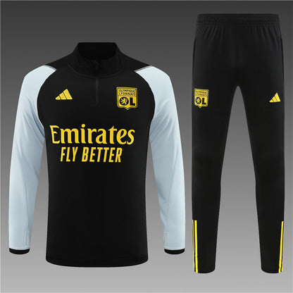Lyon Black Tracksuit Tracksuit