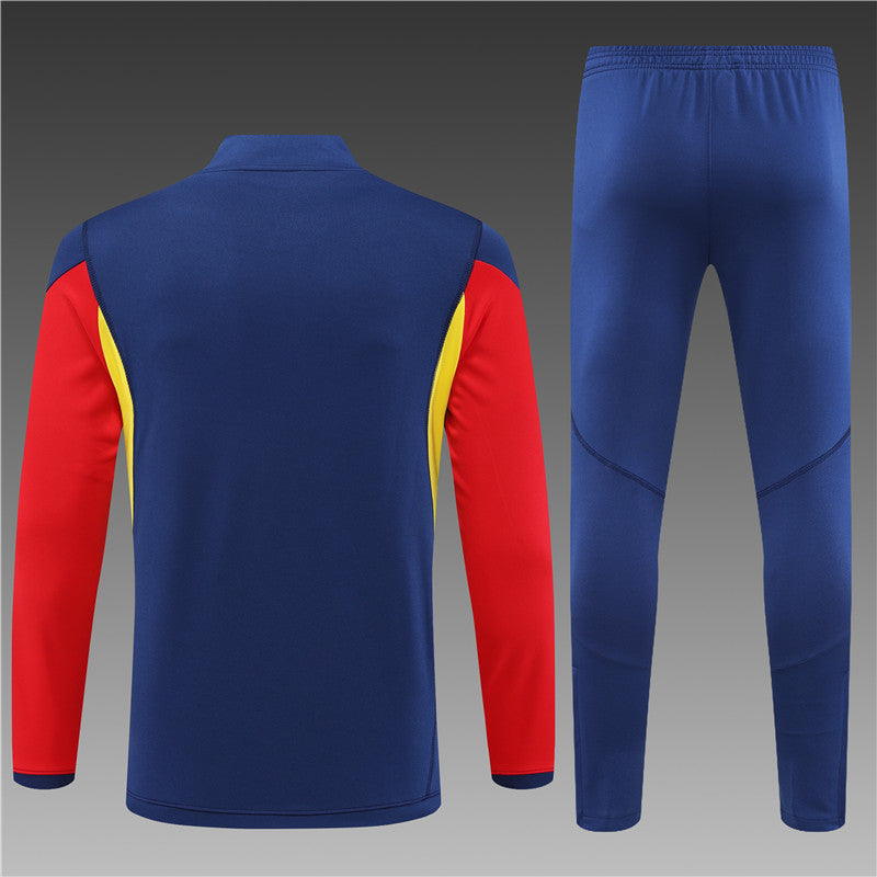 Spanish Royal Blue Available In Three Tracksuit