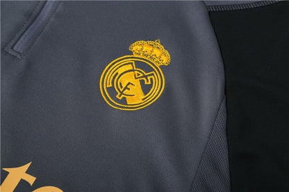 Real Madrid Dark Gray Tracksuit
