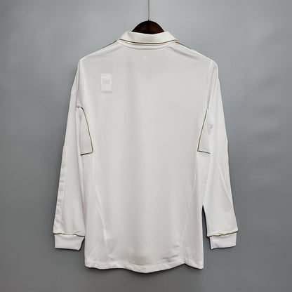 11/12 Real Madrid Home Long Sleeve Retro Jersey