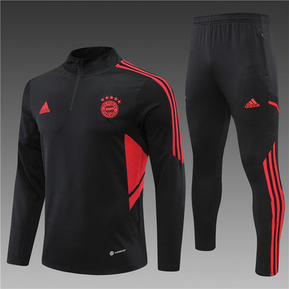 Bayern Black Tracksuit