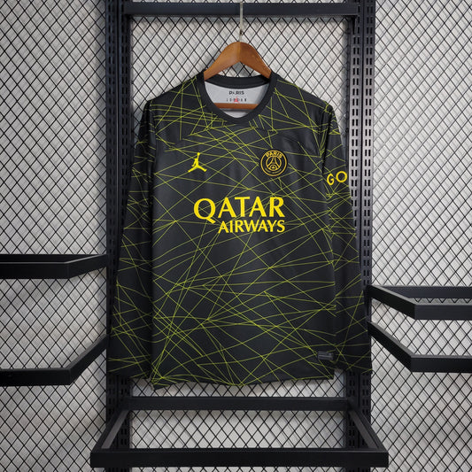 23-24 PSG Away Long Sleeve Jersey
