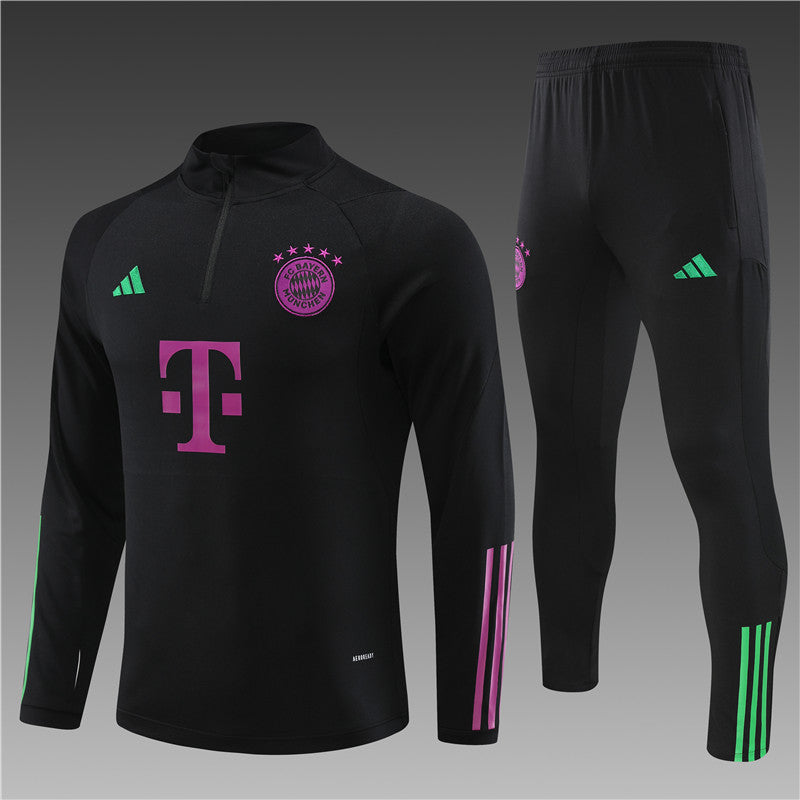 Bayern Black Tracksuit