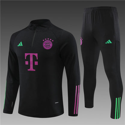 Bayern Black Tracksuit