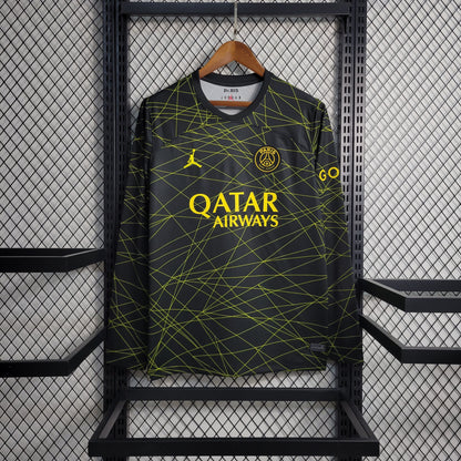23-24 PSG Away Long Sleeve Jersey