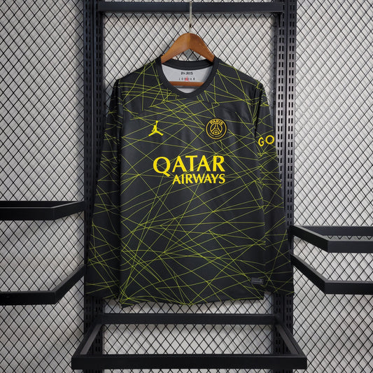 23-24 PSG Away Long Sleeve Jersey