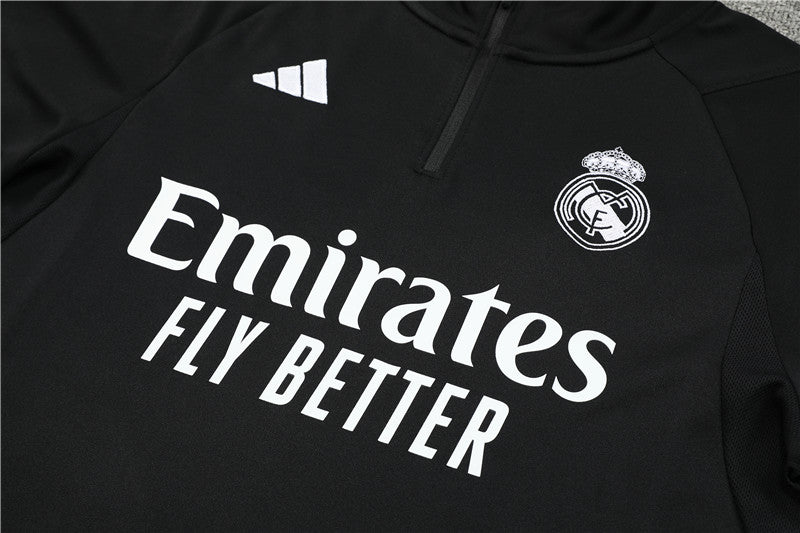 Real Madrid Black Tracksuit