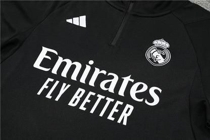 Real Madrid Black Tracksuit