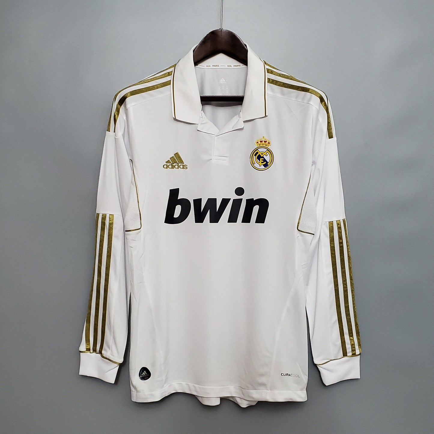 11/12 Real Madrid Home Long Sleeve Retro Jersey