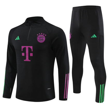 Bayern Black Tracksuit