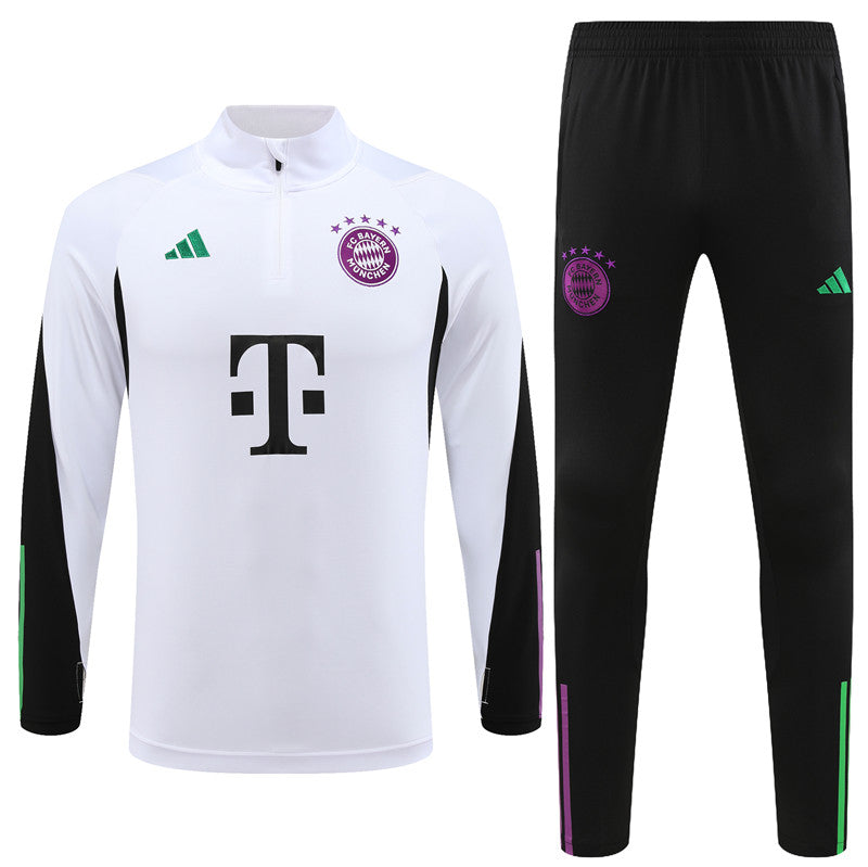 Bayern White Tracksuit