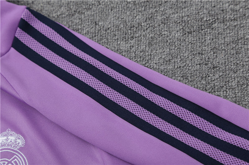 Real Madrid Purple With Royal Blue Tracksuit