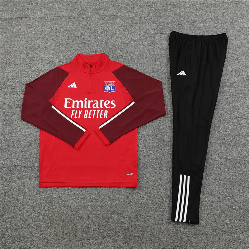 Lyon Red Tracksuit Tracksuit