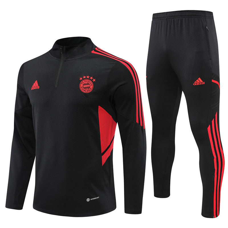 Bayern Black Tracksuit